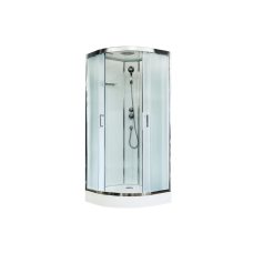 Душевая кабина Royal Bath FATO RB 90HK-M-CH рифленое стекло..