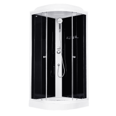 Душевая кабина Royal Bath RB 90HK5-BT (черное/прозрачное)..
