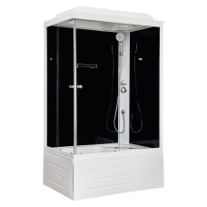Душевая кабина Royal Bath RB 8120BP5-BT(черное/прозрачное) права..