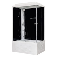 Душевая кабина Royal Bath RB 8120BP5-BT(черное/прозрачное) левая..