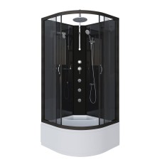 Душевая кабина Niagara Classic NG-6508-14BKTG 900х900х2100-2400..