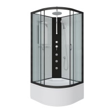 Душевая кабина Niagara Classic NG-6708-14BKTG 900х900х2100-2400..