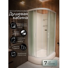 Душевая кабина Frank F412/1R М White правосторонняя средний поддо..