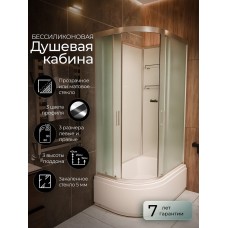Душевая кабина Frank F412/2R М Brilliant правосторонняя высокий п..