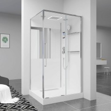 Душевая кабина c паром Black&White G8898 1150х900х2200..