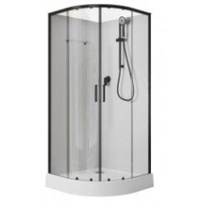 Душевая кабина Aquanet Passion EVO 100R Black 100x100..