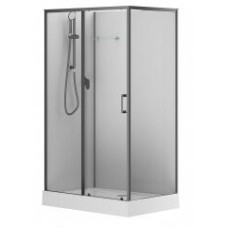 Душевая кабина Aquanet Passion EVO 120L Black 120x80..