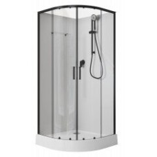 Душевая кабина Aquanet Passion EVO R black 90x90 набор 1..