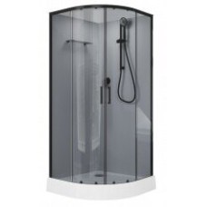 Душевая кабина Aquanet Passion EVO R black 90x90 набор 3..