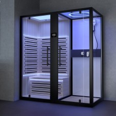 Инфракрасная сауна SSWW S619 с душевой секцией..