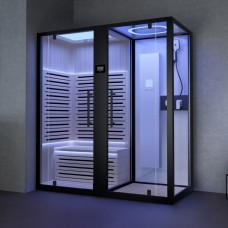 Инфракрасная сауна SSWW S619A с душевой секцией..