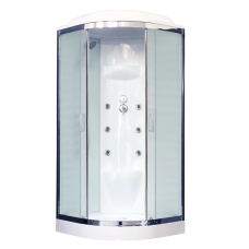 Душевая кабина Royal Bath 90HK7-WC-CH (белое/матовое) 90x90x217..