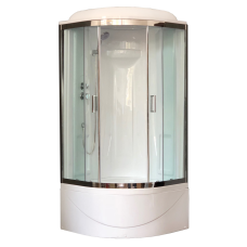 Душевая кабина Royal Bath 90BK1-T-CH (прозрачное) 90x90x217..