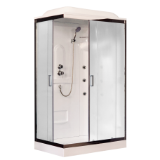 Душевая кабина Royal Bath 8120HP2-M-CH (матовое) правая 120x80x21..