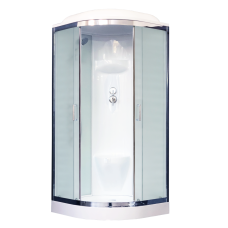 Душевая кабина Royal Bath 90HK6-WC-CH (белое/матовое) 90x90x217..