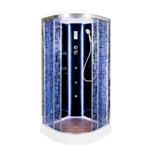 Душевая кабина Deto BM1510 LED с гидромассажем..