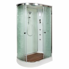 Душевая кабина Deto EM 1511 R с гидромассажем и электрикой..