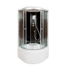 Душевая кабина Deto L810 с электрикой BLACK..