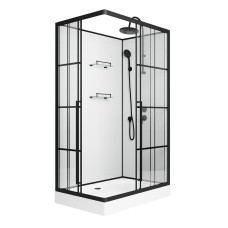 Душевая кабина Niagara Standart ST100/80/15QR/KL/BKT 1000х800х215..