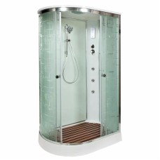 Душевая кабина Deto EM 1512 R с гидромассажем и электрикой..