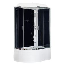 Душевая кабина Royal Bath RB 8120BK5-BT-CH, правая..