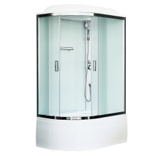 Душевая кабина Royal Bath RB 8120BK5-WC-CH, правая..