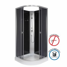 Душевая кабина Niagara Eco E90/13/TN/BK 900х900х2000..