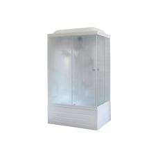 Душевая кабина Royal Bath 8100BP1-M (матовое) левая 100x80x217..