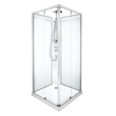 Душевая кабина IDO Showerama 10-5 прозрачное стекло, профиль хром..