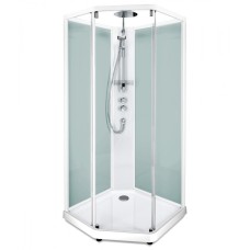 Душевая кабина IDO Showerama 10-5 прозрачное переднее стекло, мат..