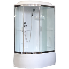 Душевая кабина Royal Bath 8120BK1-T-CH (прозрачное) правая 120x80..