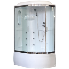 Душевая кабина Royal Bath 8120BK2-T-CH (прозрачное) левая 120x80x..