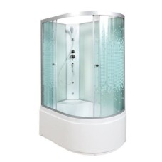 Душевая кабина DTO L920 L N без крыши c гидромассажем..