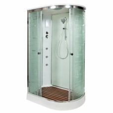 Душевая кабина DTO EM 1511 L с гидромассажем и электрикой..