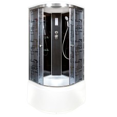 Душевая кабина DTO BМ4510 с электрикой BLACK..