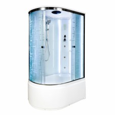 Душевая кабина DTO EM4511 R LED с гидромассажем..