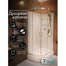 Душевая кабина Frank F412/1R Brilliant правосторонняя средний под..