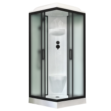 Душевая кабина Royal Bath RB 80HP6-WC-BL стекло матовое..