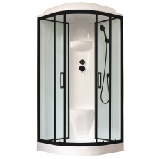 Душевая кабина Royal Bath RB 100HK6-WT-BL стекло прозрачное..
