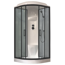Душевая кабина Royal Bath RB 100HK6 серое/прозрачное стекло..