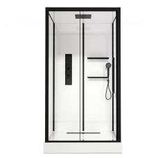 Душевая кабина Acquazzone Viktoria 115SL BLACK