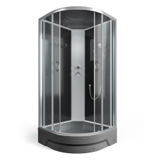 Душевая кабина ERLIT ER351026-C2-RUS_GRAY 1000х1000х2260..