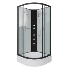 Душевая кабина Niagara Classic NG-6701-14BKG 900х900х2000..