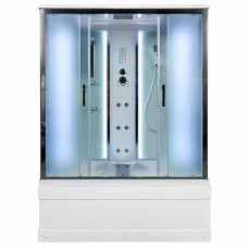 Душевая кабина DTO EM4516 LED с гидромассажем..