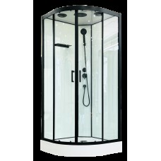 Душевая кабина Royal Bath FATO RB 90HK-T-BL прозрачное стекло..